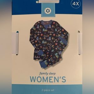 NEW!!!! Hanukkah 4X Women’s Pajama Set (Target)